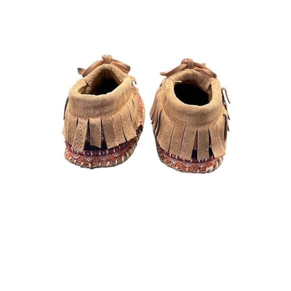 Lamo Kids Fringe Moccasin Booties Size 12-18 mos - Picture 3 of 9
